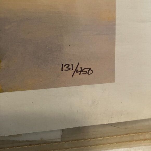 "Bay Walk" by Shari Erickson Seriolithograph - Picture 4 of 6